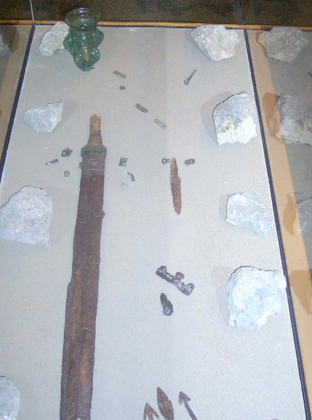 Fränk. Krieger Mitte 5. Jahrh.